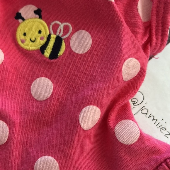 5/$20 Baby Girl Bee Dress Newborn NB - Picture 2 of 5